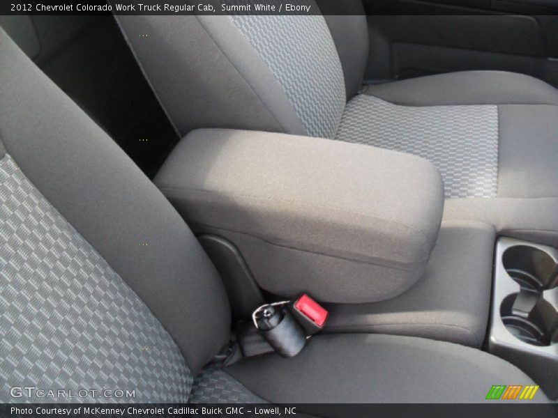 Summit White / Ebony 2012 Chevrolet Colorado Work Truck Regular Cab