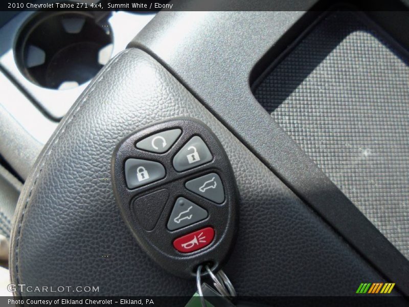 Summit White / Ebony 2010 Chevrolet Tahoe Z71 4x4