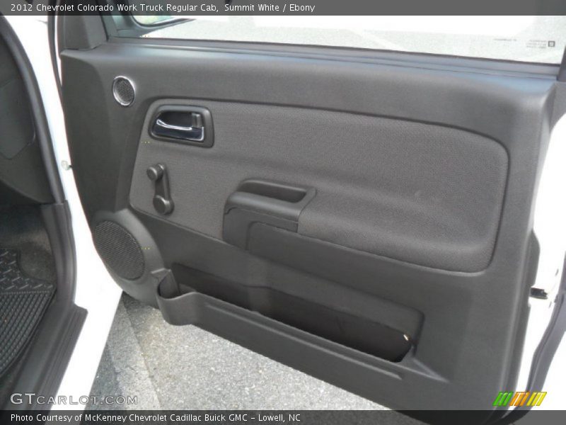 Door Panel of 2012 Colorado Work Truck Regular Cab