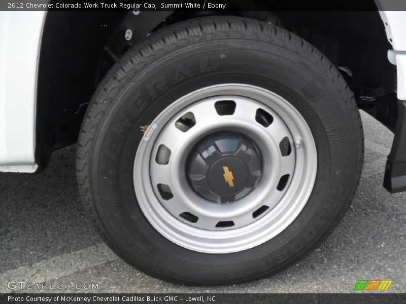  2012 Colorado Work Truck Regular Cab Wheel