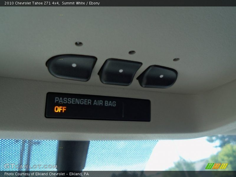 Summit White / Ebony 2010 Chevrolet Tahoe Z71 4x4