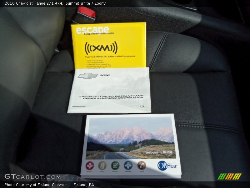 Summit White / Ebony 2010 Chevrolet Tahoe Z71 4x4