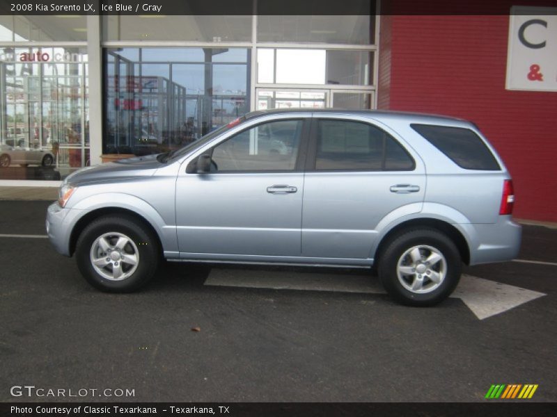 Ice Blue / Gray 2008 Kia Sorento LX