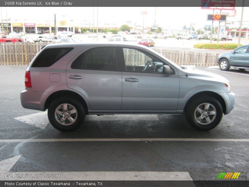 Ice Blue / Gray 2008 Kia Sorento LX