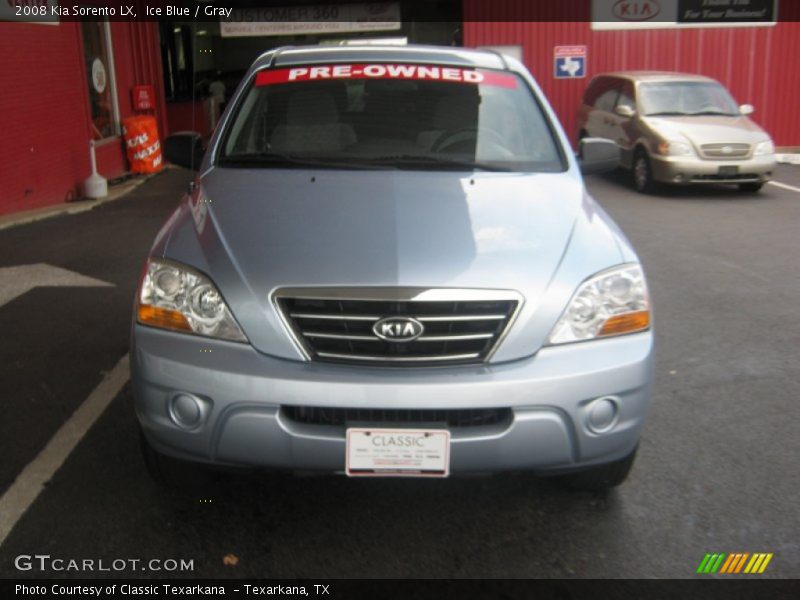 Ice Blue / Gray 2008 Kia Sorento LX