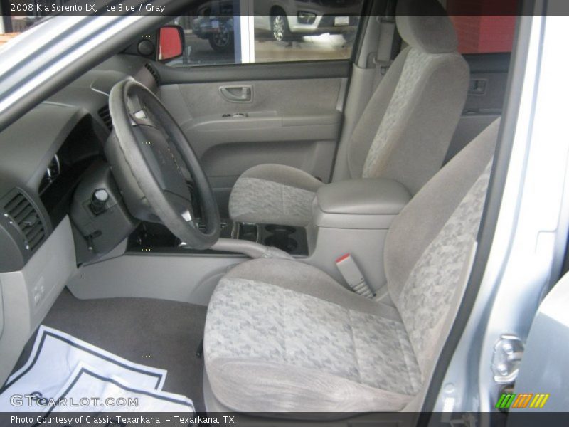 Ice Blue / Gray 2008 Kia Sorento LX