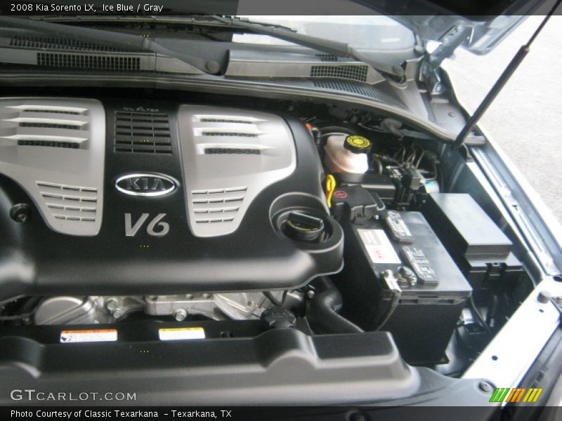 Ice Blue / Gray 2008 Kia Sorento LX