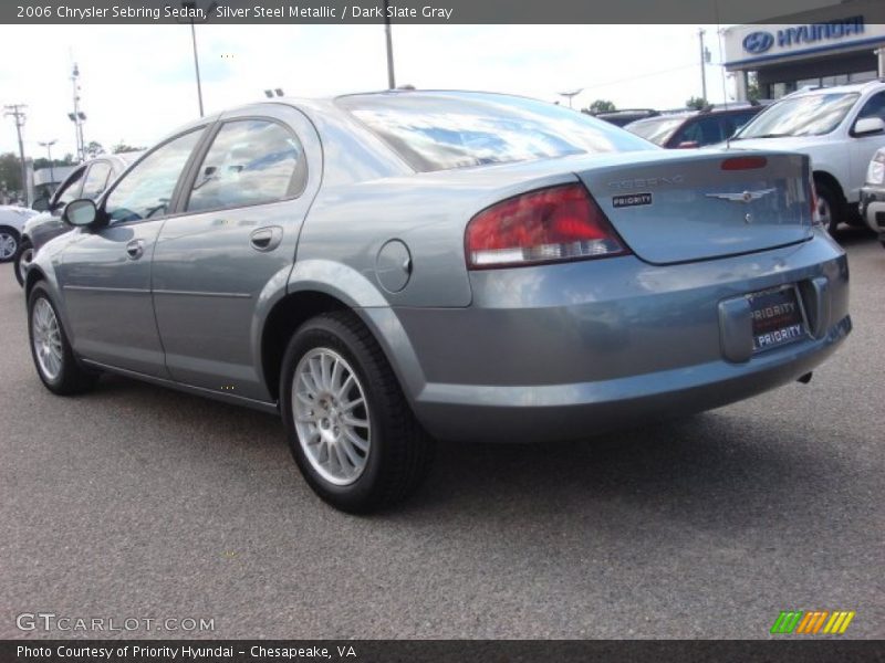 Silver Steel Metallic / Dark Slate Gray 2006 Chrysler Sebring Sedan