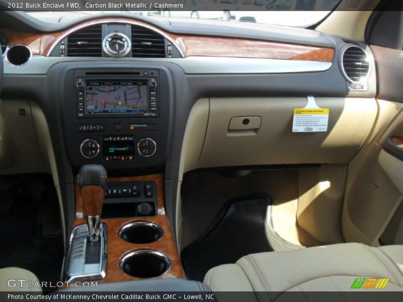 Carbon Black Metallic / Cashmere 2012 Buick Enclave FWD