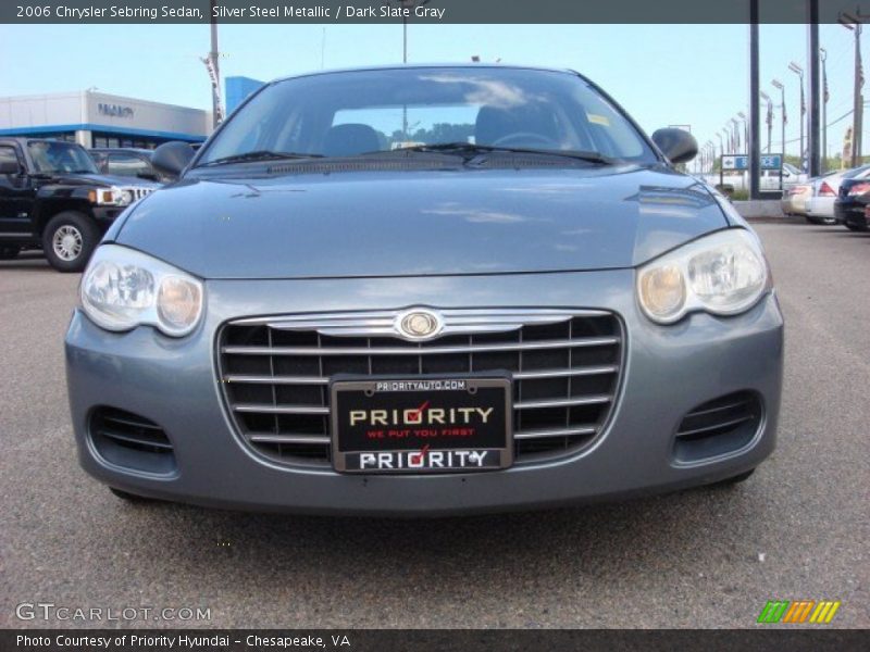 Silver Steel Metallic / Dark Slate Gray 2006 Chrysler Sebring Sedan