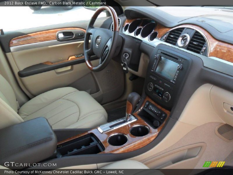 Carbon Black Metallic / Cashmere 2012 Buick Enclave FWD