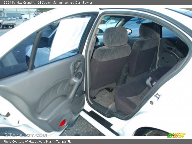 Summit White / Dark Pewter 2004 Pontiac Grand Am SE Sedan
