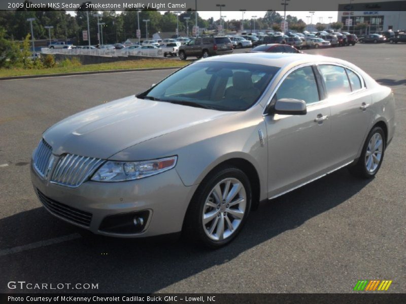 Smokestone Metallic / Light Camel 2009 Lincoln MKS Sedan