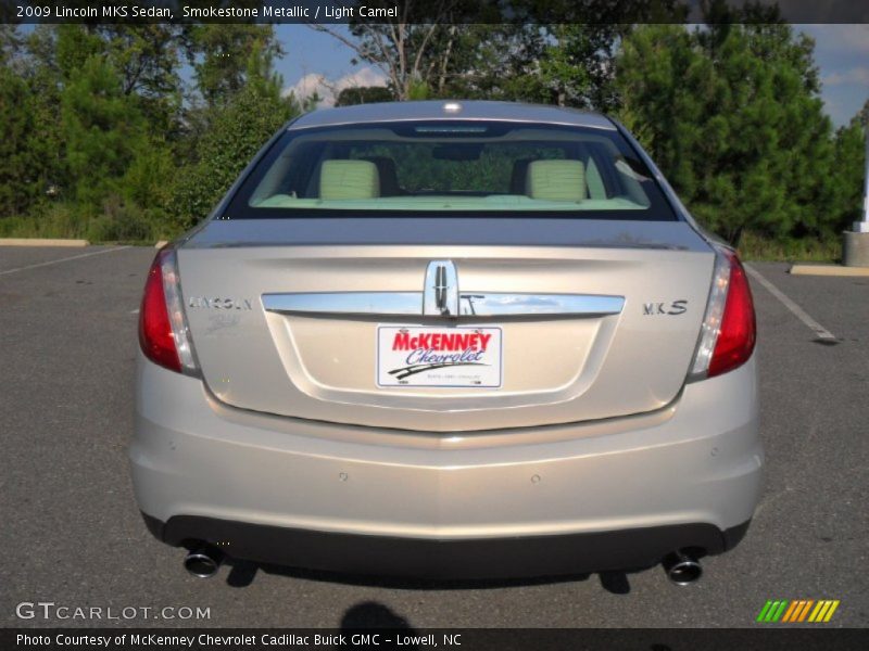 Smokestone Metallic / Light Camel 2009 Lincoln MKS Sedan