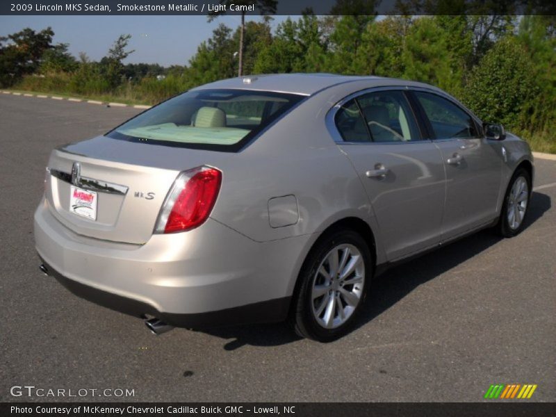 Smokestone Metallic / Light Camel 2009 Lincoln MKS Sedan