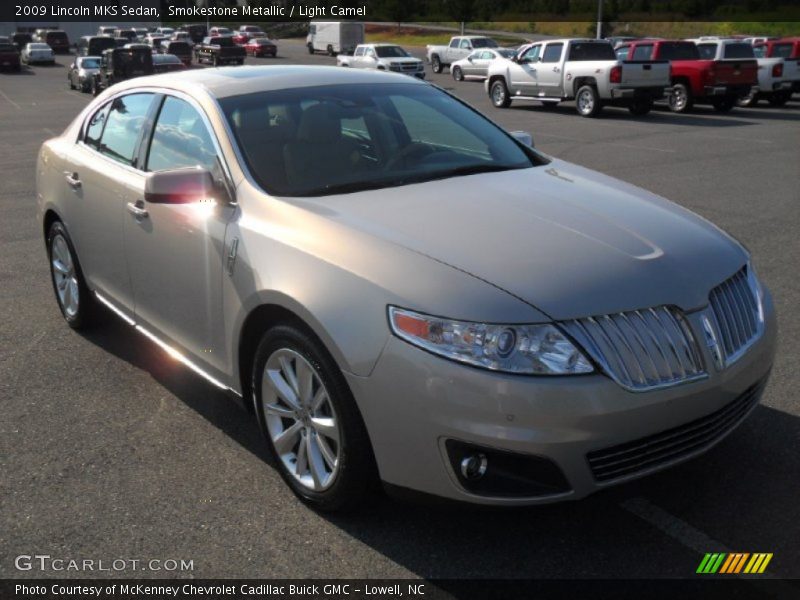 Smokestone Metallic / Light Camel 2009 Lincoln MKS Sedan