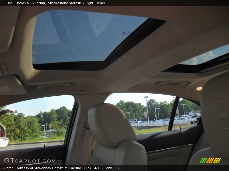 Smokestone Metallic / Light Camel 2009 Lincoln MKS Sedan