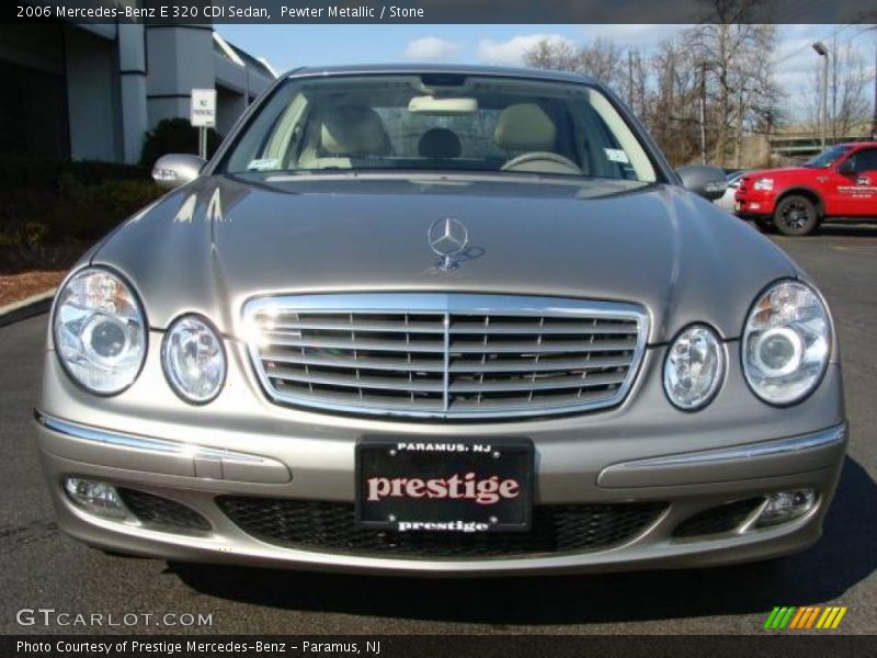 Pewter Metallic / Stone 2006 Mercedes-Benz E 320 CDI Sedan