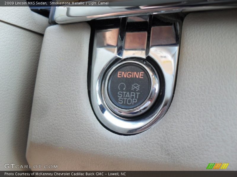 Smokestone Metallic / Light Camel 2009 Lincoln MKS Sedan