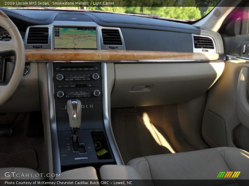 Smokestone Metallic / Light Camel 2009 Lincoln MKS Sedan