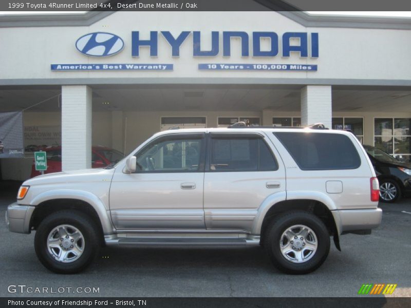Desert Dune Metallic / Oak 1999 Toyota 4Runner Limited 4x4