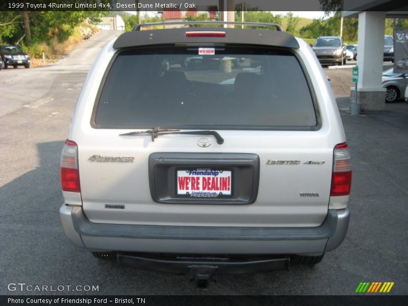 Desert Dune Metallic / Oak 1999 Toyota 4Runner Limited 4x4