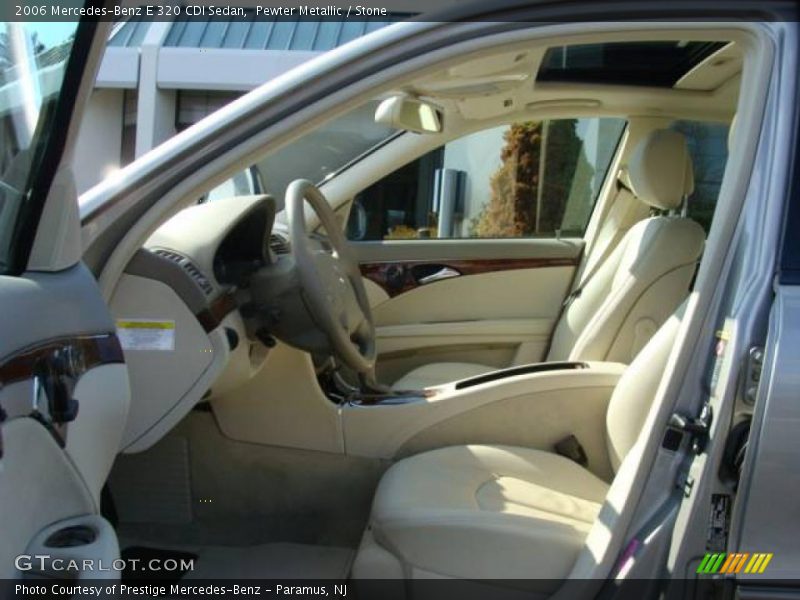 Pewter Metallic / Stone 2006 Mercedes-Benz E 320 CDI Sedan
