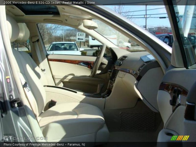 Pewter Metallic / Stone 2006 Mercedes-Benz E 320 CDI Sedan
