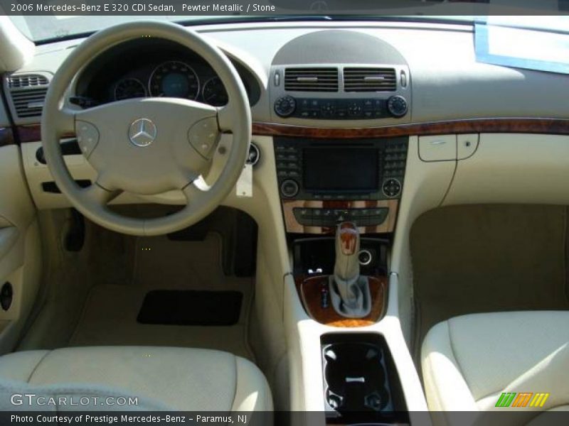 Pewter Metallic / Stone 2006 Mercedes-Benz E 320 CDI Sedan