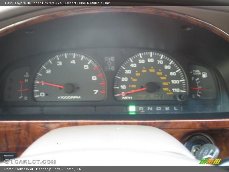 Desert Dune Metallic / Oak 1999 Toyota 4Runner Limited 4x4