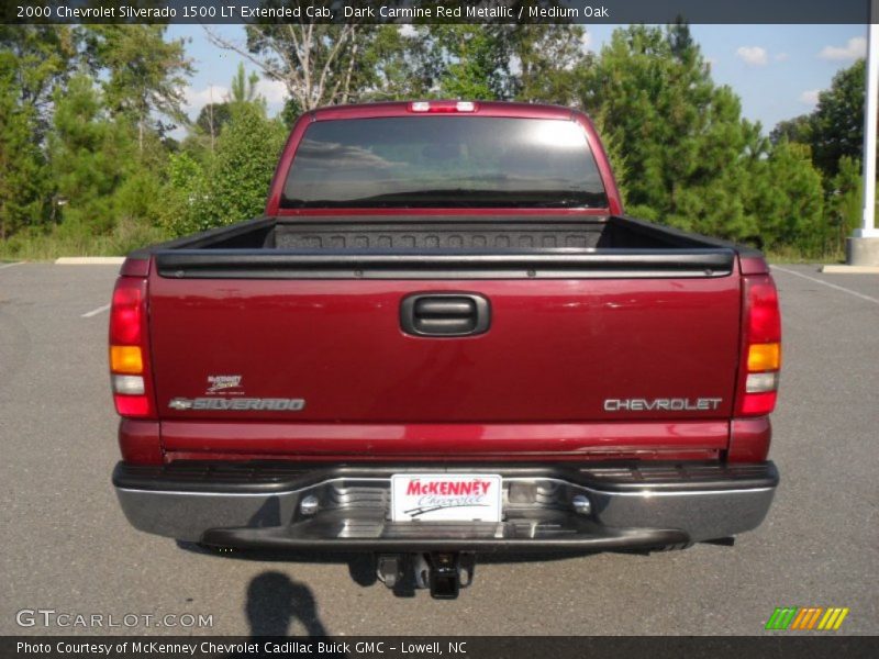 Dark Carmine Red Metallic / Medium Oak 2000 Chevrolet Silverado 1500 LT Extended Cab