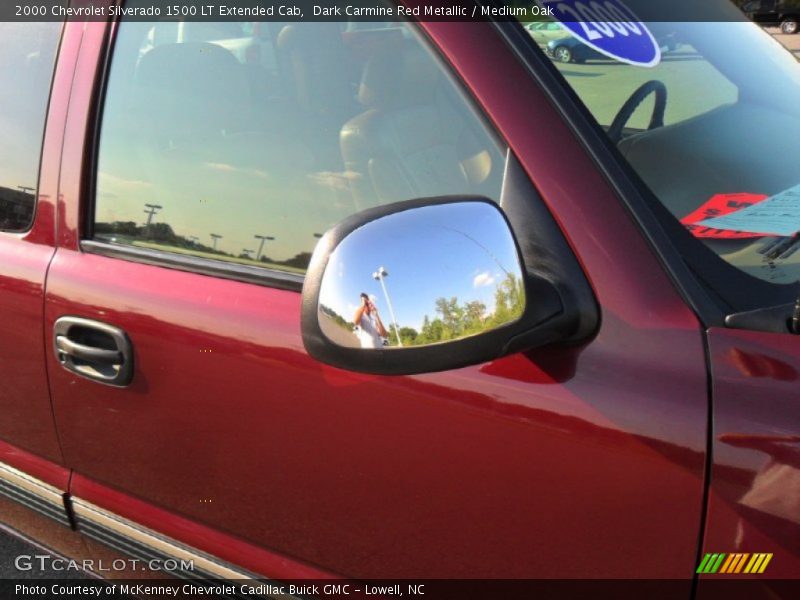 Dark Carmine Red Metallic / Medium Oak 2000 Chevrolet Silverado 1500 LT Extended Cab
