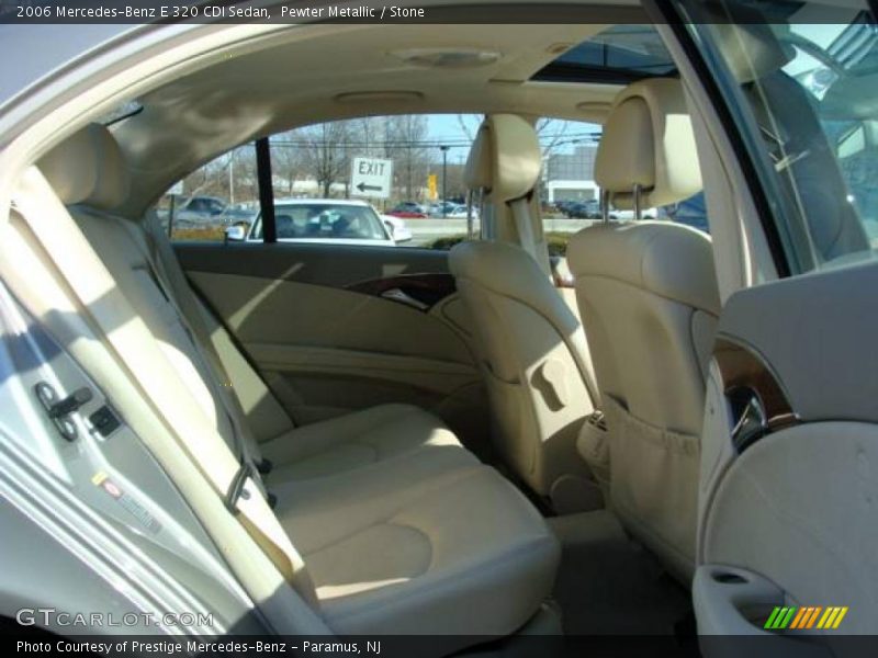 Pewter Metallic / Stone 2006 Mercedes-Benz E 320 CDI Sedan