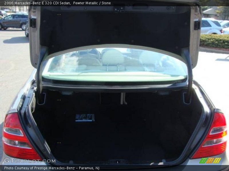 Pewter Metallic / Stone 2006 Mercedes-Benz E 320 CDI Sedan