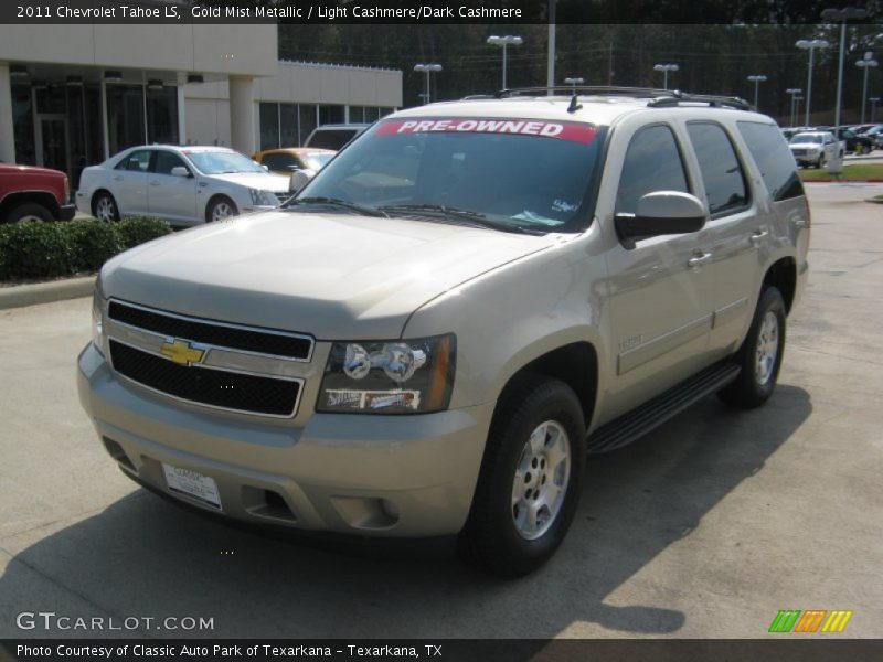 Gold Mist Metallic / Light Cashmere/Dark Cashmere 2011 Chevrolet Tahoe LS