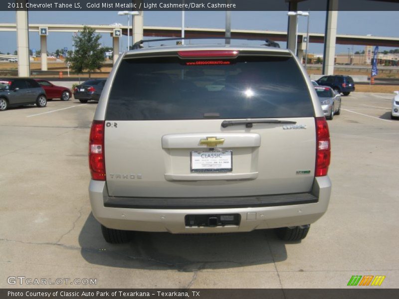 Gold Mist Metallic / Light Cashmere/Dark Cashmere 2011 Chevrolet Tahoe LS