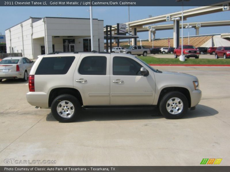 Gold Mist Metallic / Light Cashmere/Dark Cashmere 2011 Chevrolet Tahoe LS