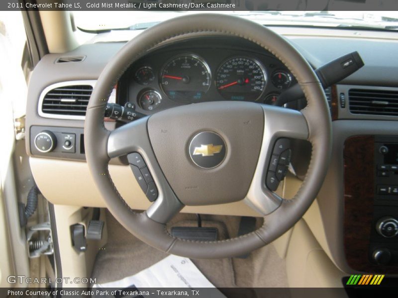 Gold Mist Metallic / Light Cashmere/Dark Cashmere 2011 Chevrolet Tahoe LS