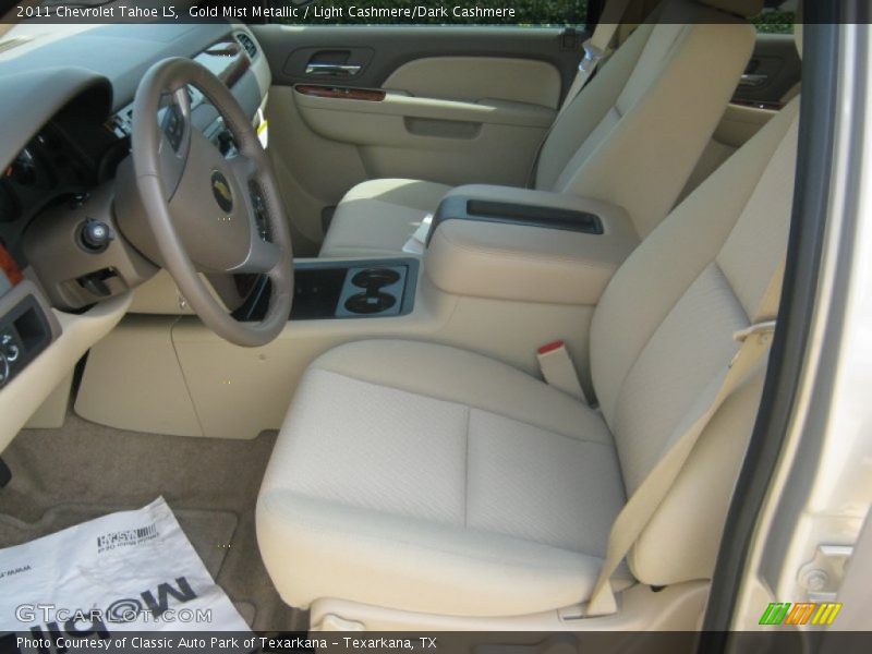 Gold Mist Metallic / Light Cashmere/Dark Cashmere 2011 Chevrolet Tahoe LS