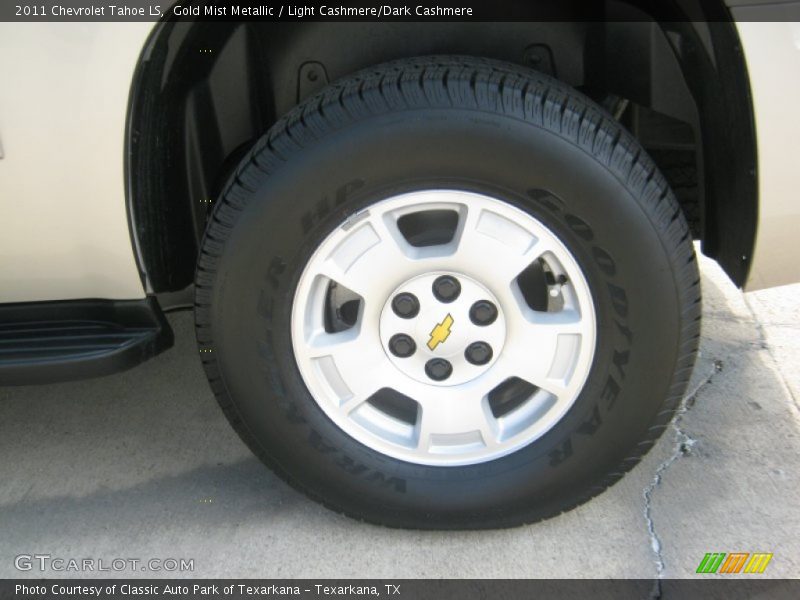 Gold Mist Metallic / Light Cashmere/Dark Cashmere 2011 Chevrolet Tahoe LS