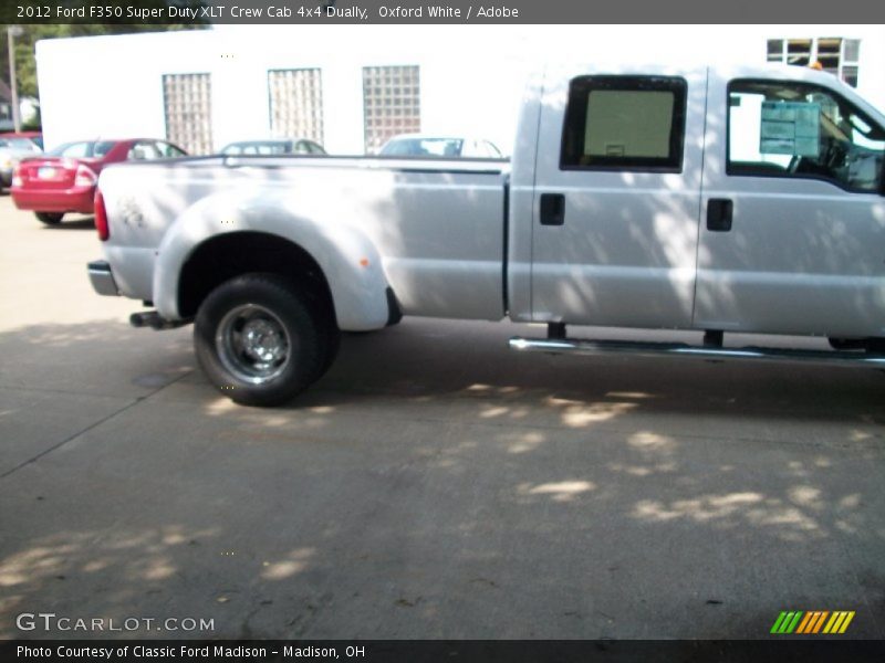 Oxford White / Adobe 2012 Ford F350 Super Duty XLT Crew Cab 4x4 Dually
