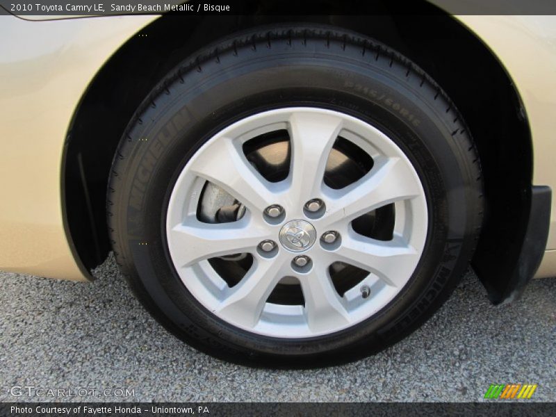 Sandy Beach Metallic / Bisque 2010 Toyota Camry LE