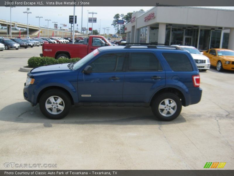 Vista Blue Metallic / Stone 2008 Ford Escape XLS