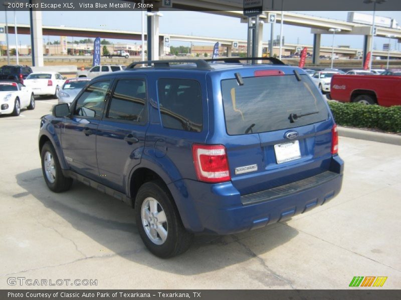 Vista Blue Metallic / Stone 2008 Ford Escape XLS