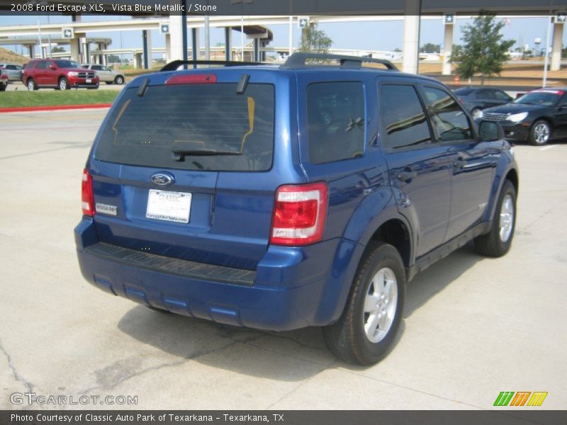 Vista Blue Metallic / Stone 2008 Ford Escape XLS