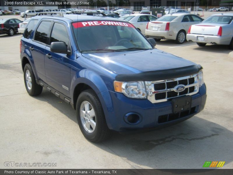 Vista Blue Metallic / Stone 2008 Ford Escape XLS