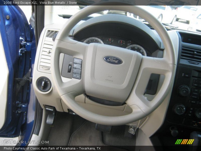 Vista Blue Metallic / Stone 2008 Ford Escape XLS
