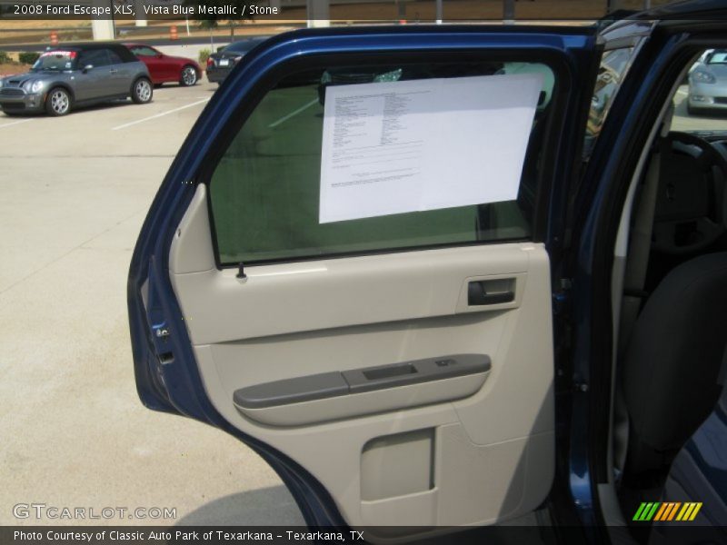 Vista Blue Metallic / Stone 2008 Ford Escape XLS
