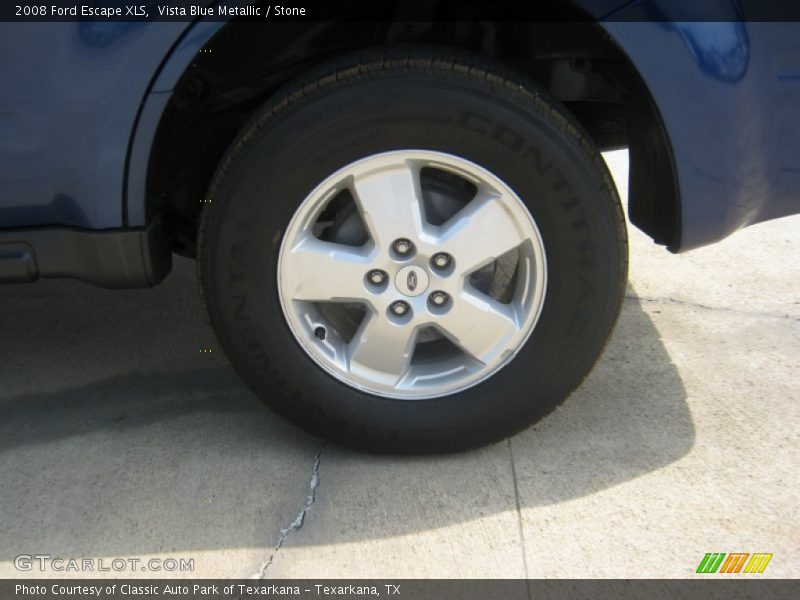 Vista Blue Metallic / Stone 2008 Ford Escape XLS