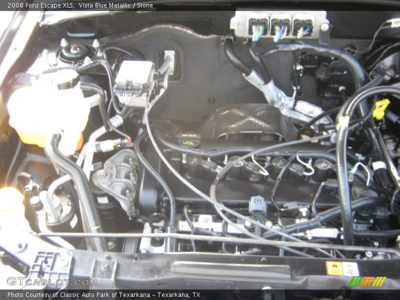 Vista Blue Metallic / Stone 2008 Ford Escape XLS